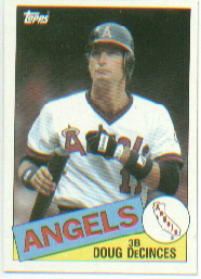 1985 Topps Baseball Cards      111     Doug DeCinces